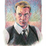 Kevin Costner Kevin Costner editorial illustration concept.